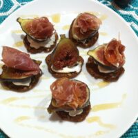 FIG PROSCIUTTO AND CREAM CHEESE