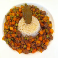 Sweet Peas With Rice Stew